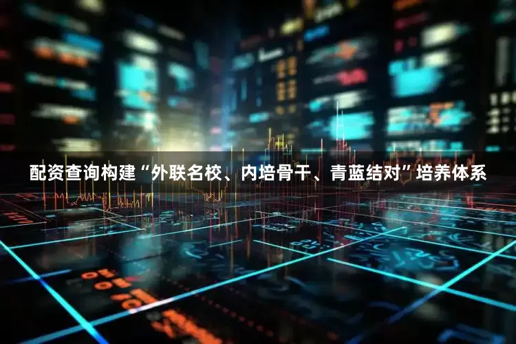 配资查询构建“外联名校、内培骨干、青蓝结对”培养体系