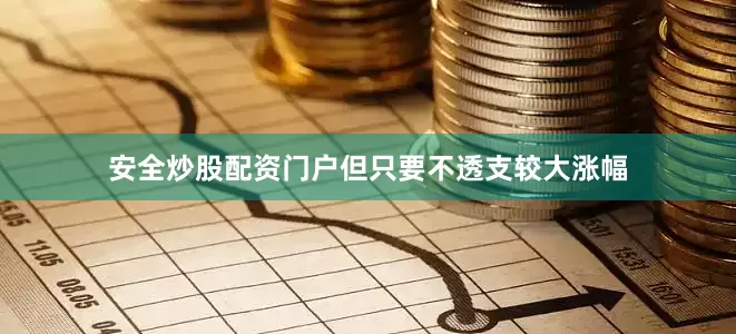 安全炒股配资门户但只要不透支较大涨幅